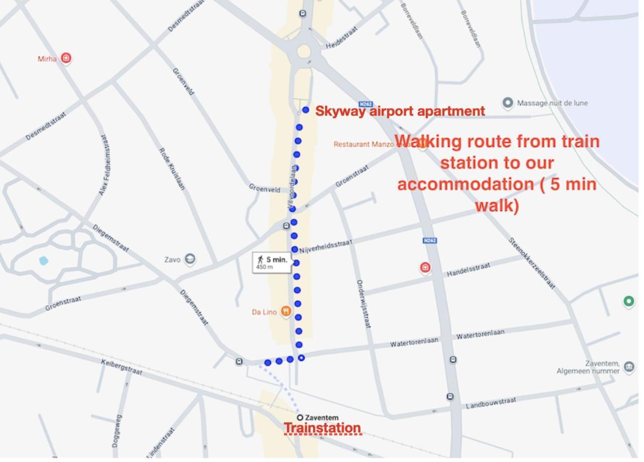 Skyway Airport Apartments Zaventem Zewnętrze zdjęcie