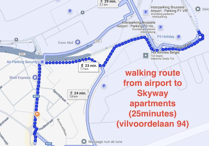 Skyway Airport Apartments Zaventem Pokój zdjęcie